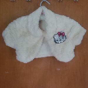 Hello Kitty Cream and Pink Cozy Hat